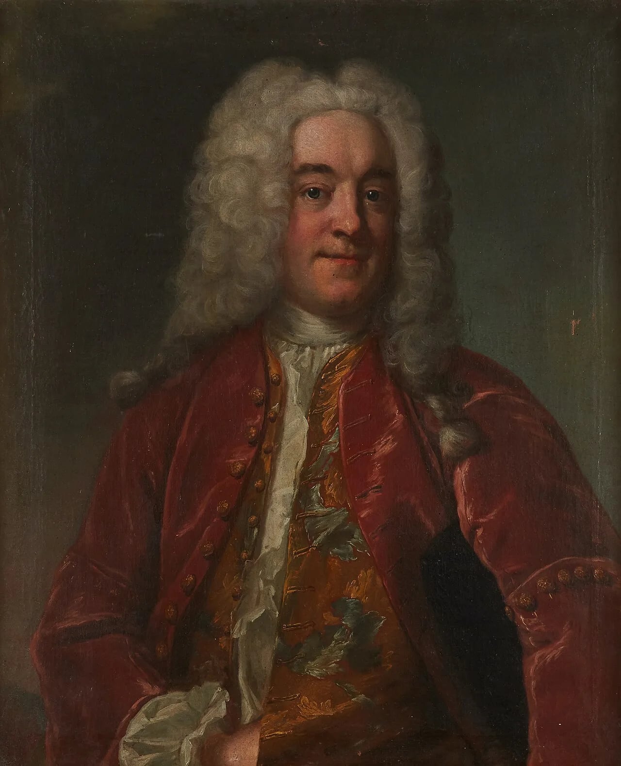 Porträt von Ulrik Alexander Stromberg (1691–1767) – Gedenkseite