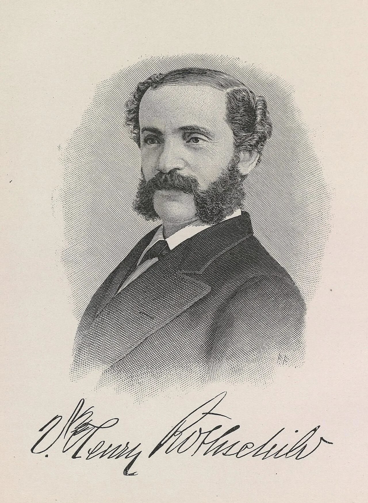 Porträt von Victor Henry Rothschild (1835–1911) – Gedenkseite