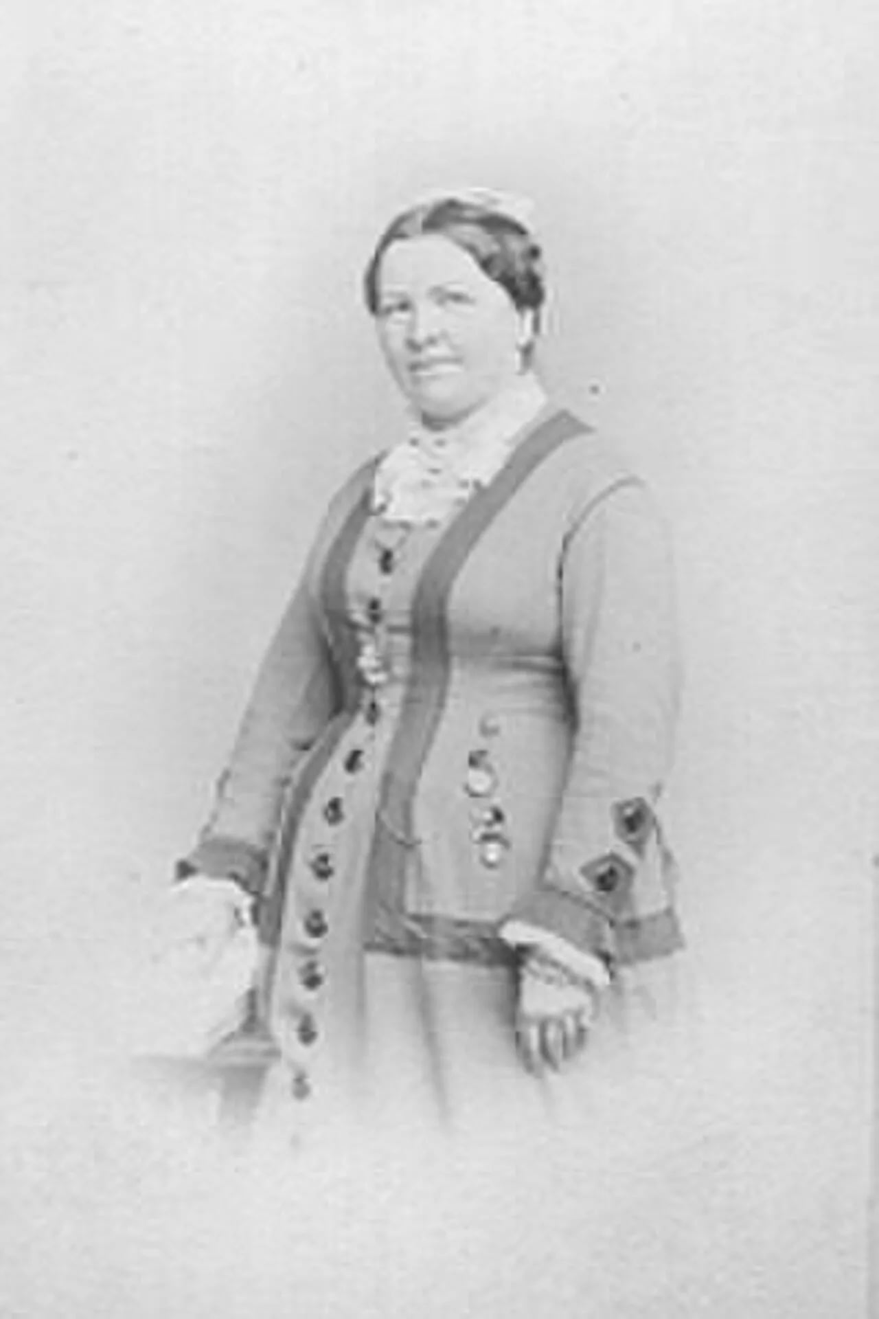 Portrait of Clara Hoffbauer (1830–1909) – memorial page