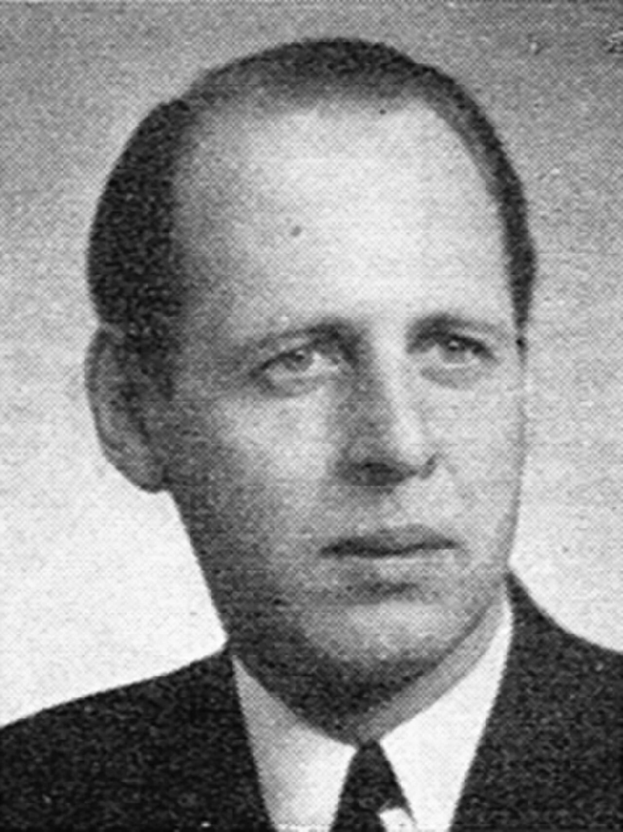 Porträt von Gustaf Severin (1906–1973) – Gedenkseite