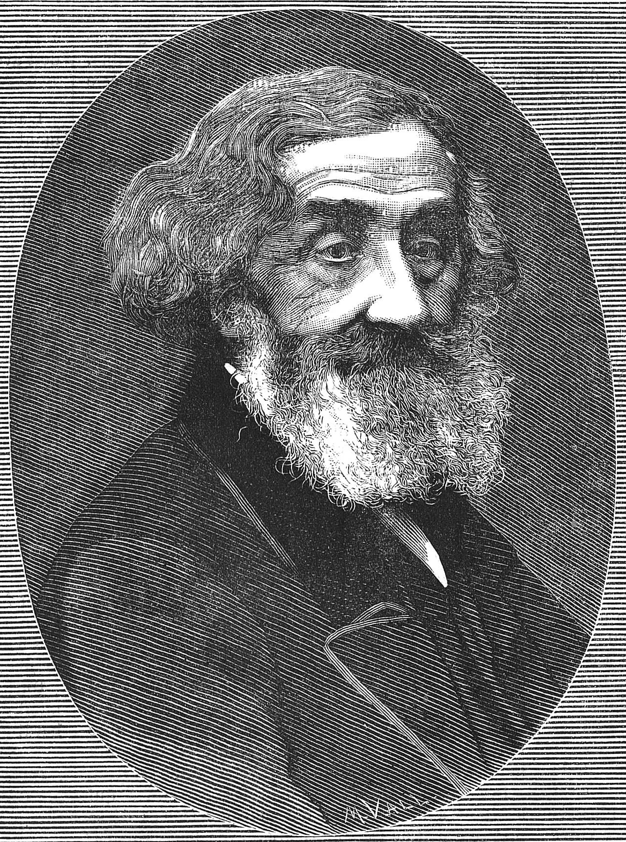 Portrait of Achille Guillard (1799–1876) – memorial page