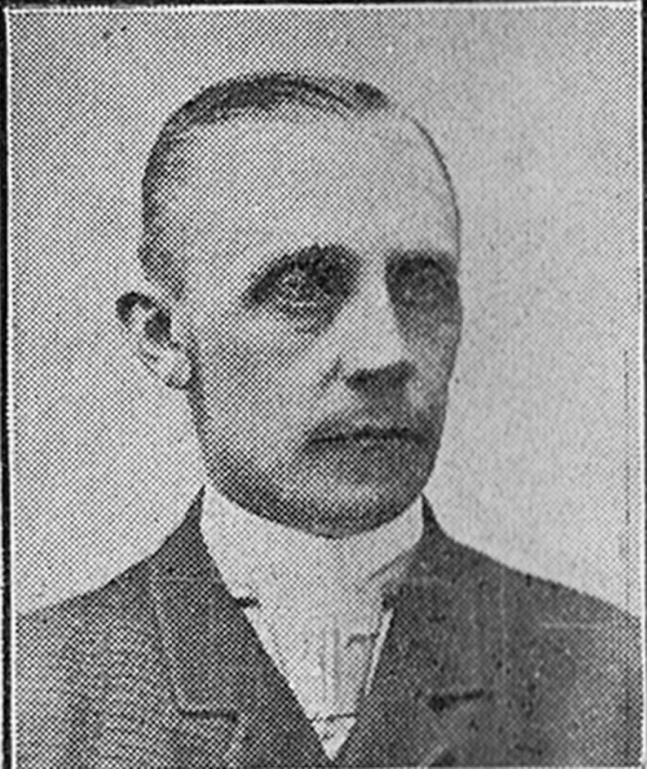 Porträt von Erik Sundin i Hallen (1846–1928) – Gedenkseite