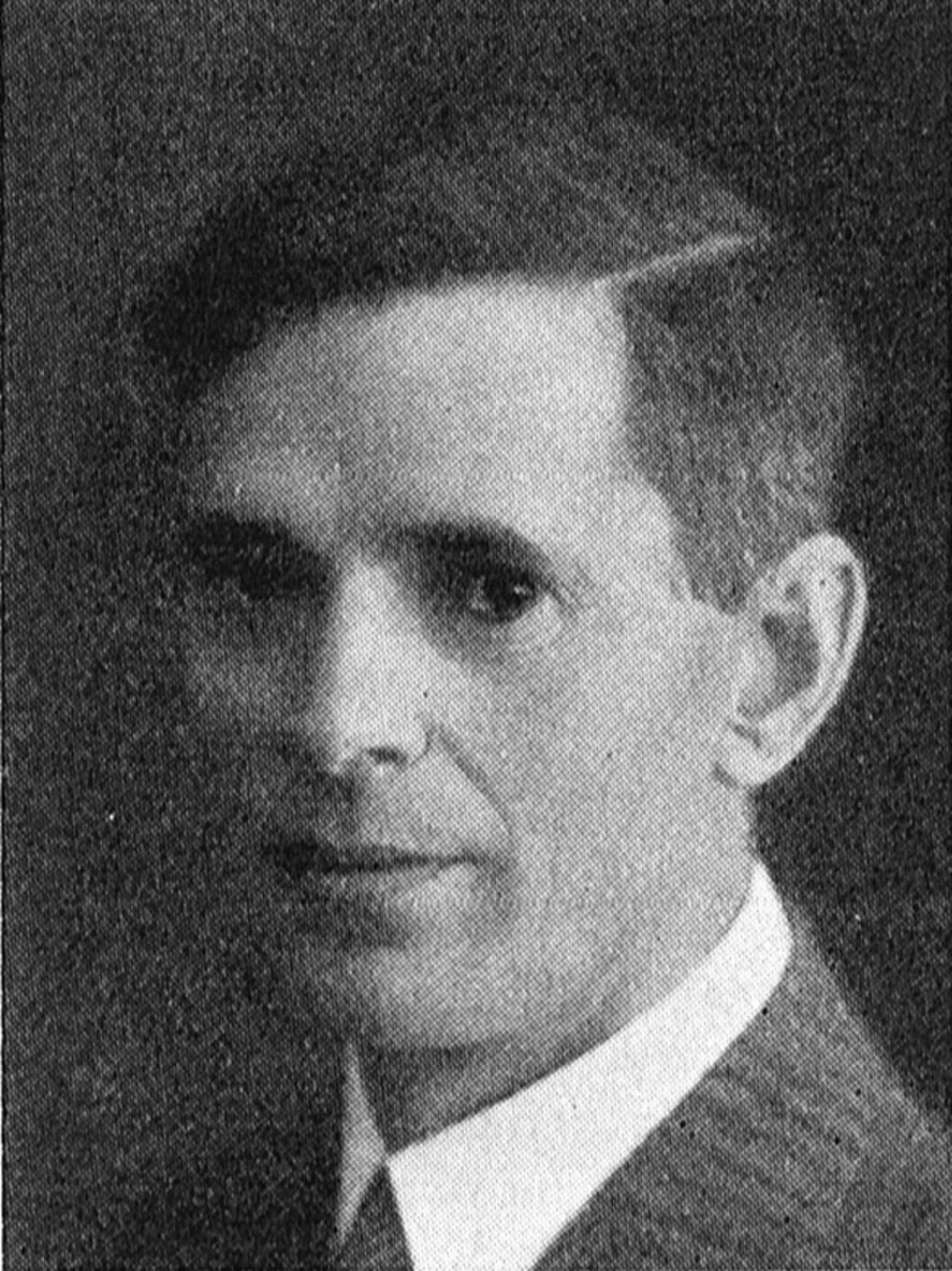 Portrait of Walter Sundström (1890–1971) – memorial page