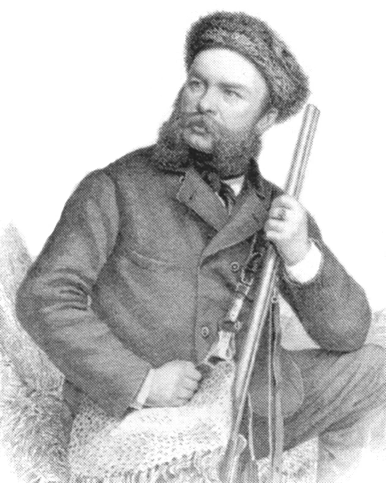 Porträt von Theodor von Heuglin (1824–1876) – Gedenkseite