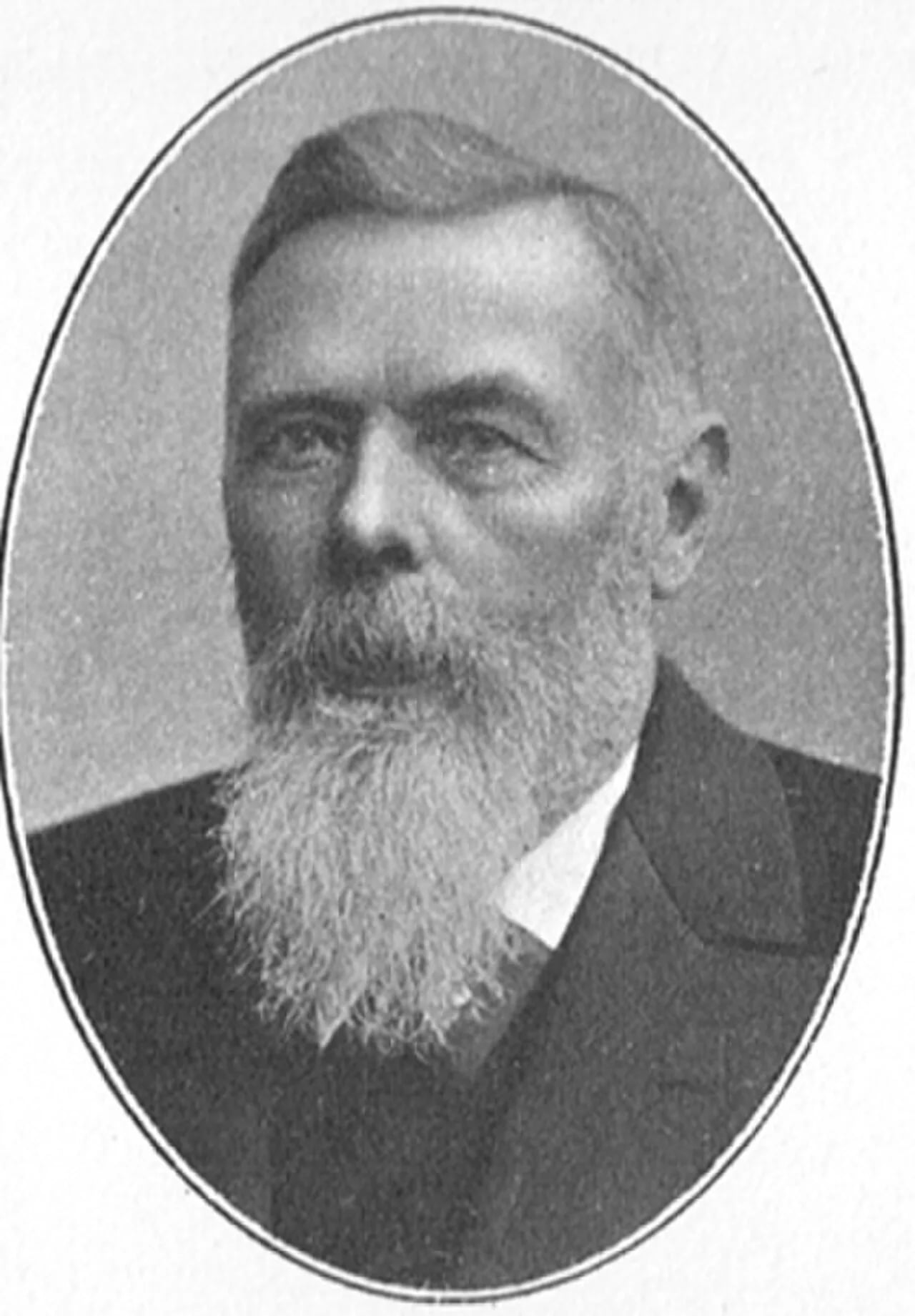 Porträt von Frans Svanström (1832–1909) – Gedenkseite
