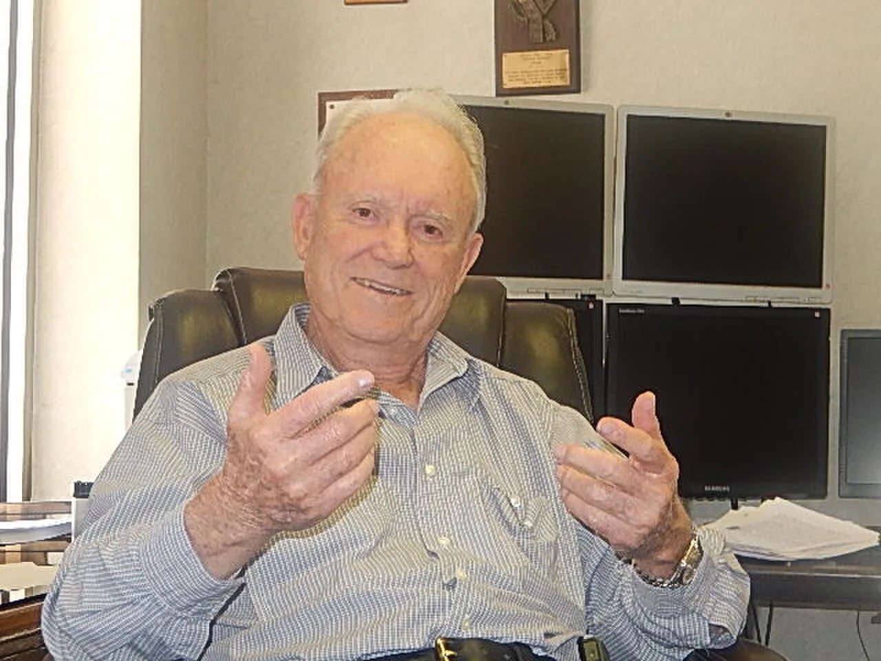 Portrait of Jim Reese (1929–2017) – memorial page