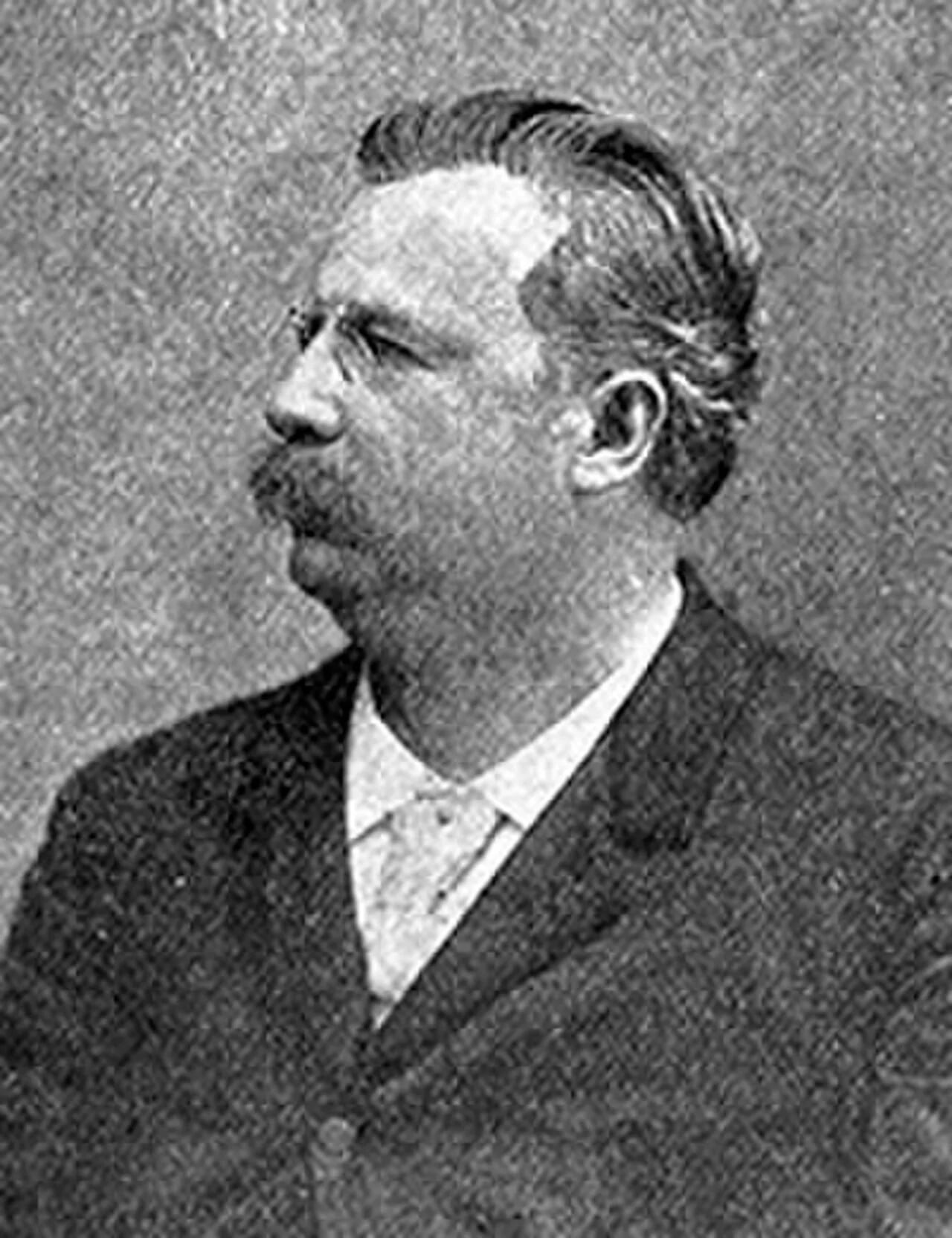 Porträt von Vilhelm Svedbom (1843–1904) – Gedenkseite