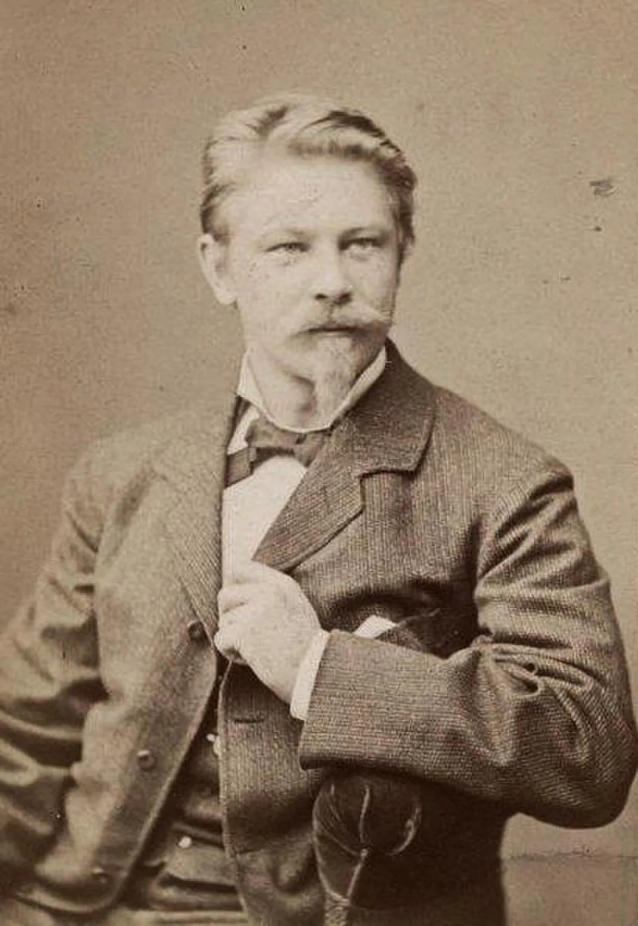 Porträt von Fredrik Vilhelm Svenonius (1852–1928) – Gedenkseite