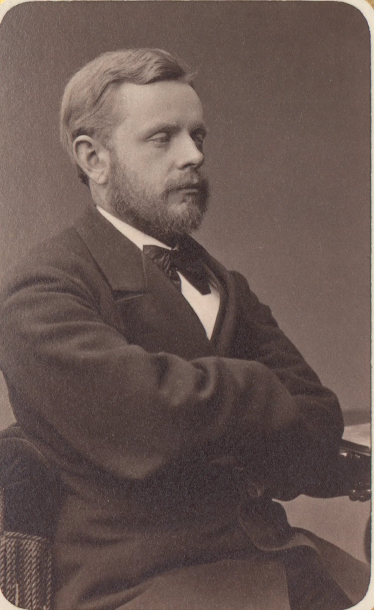Porträt von Emil Svensén (1850–1921) – Gedenkseite