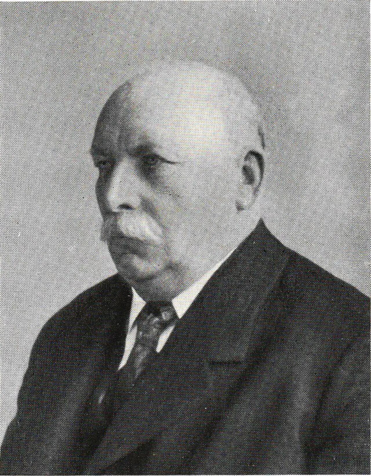 Porträt von Carl Alfred Svensson (1861–1925) – Gedenkseite