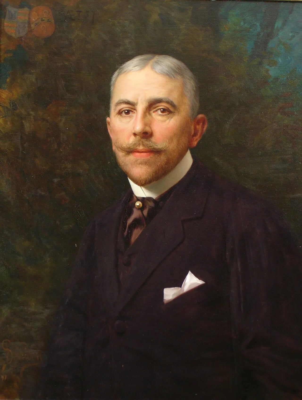 Portrait of Aalbrecht Arent del Court van Krimpen (1856–1924) – memorial page