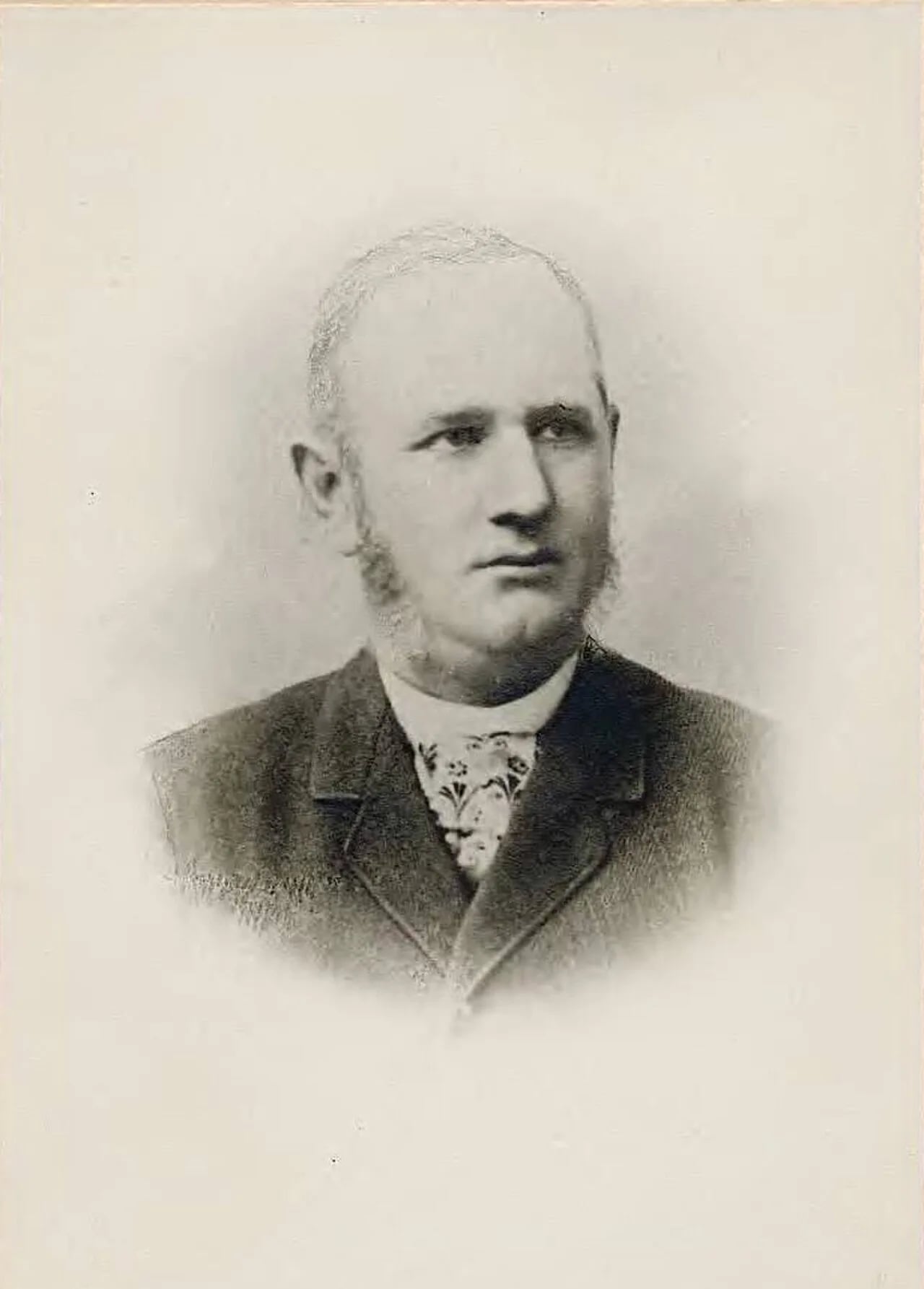 Portrait of Edvard Svensson (1838–1900) – memorial page