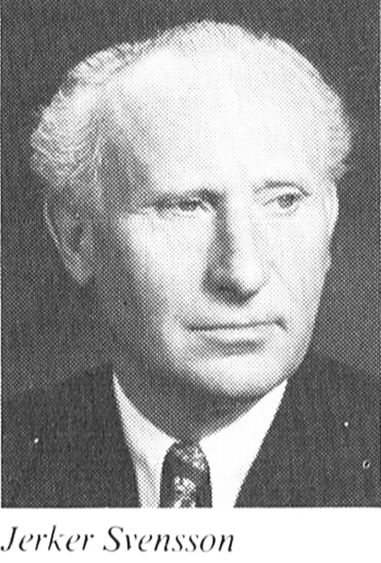 Porträt von Jerker Svensson (1897–1956) – Gedenkseite
