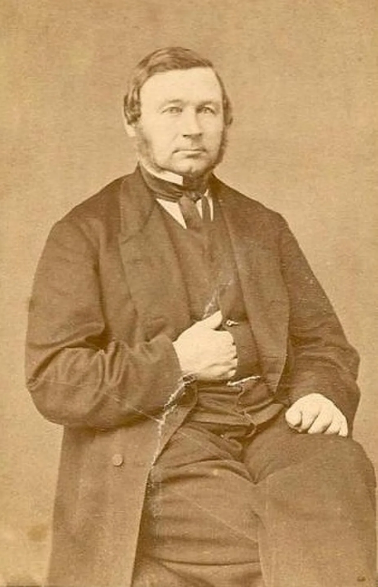 Porträt von Magnus Svensson (1821–1901) – Gedenkseite
