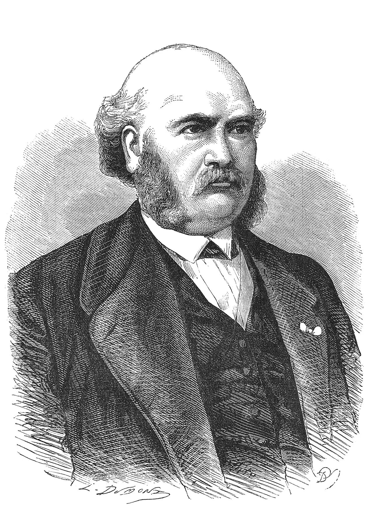 Portrait of François Pinet (1817–1897) – memorial page