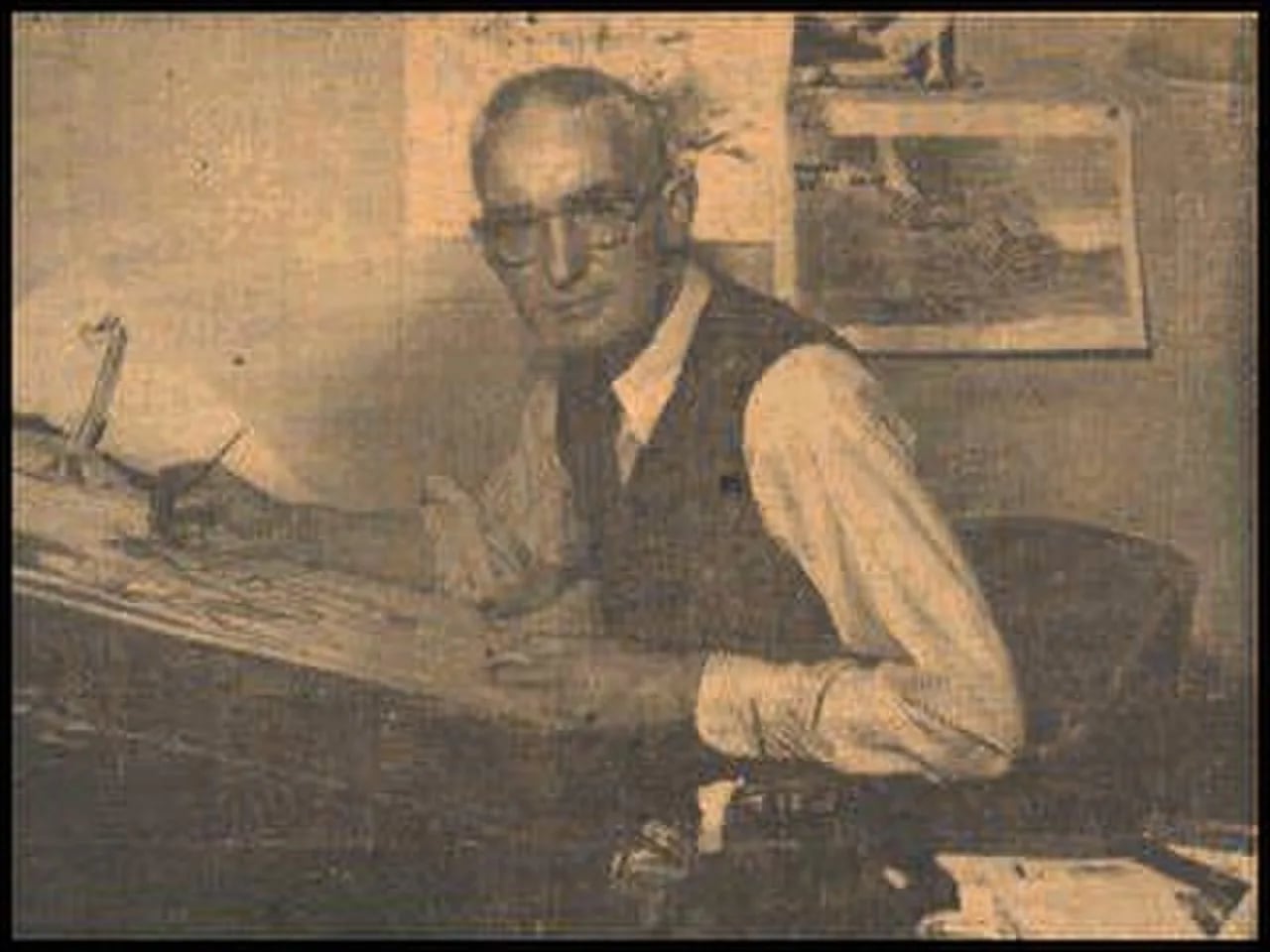 Portrait of Jimmy Frise (1891–1948) – memorial page