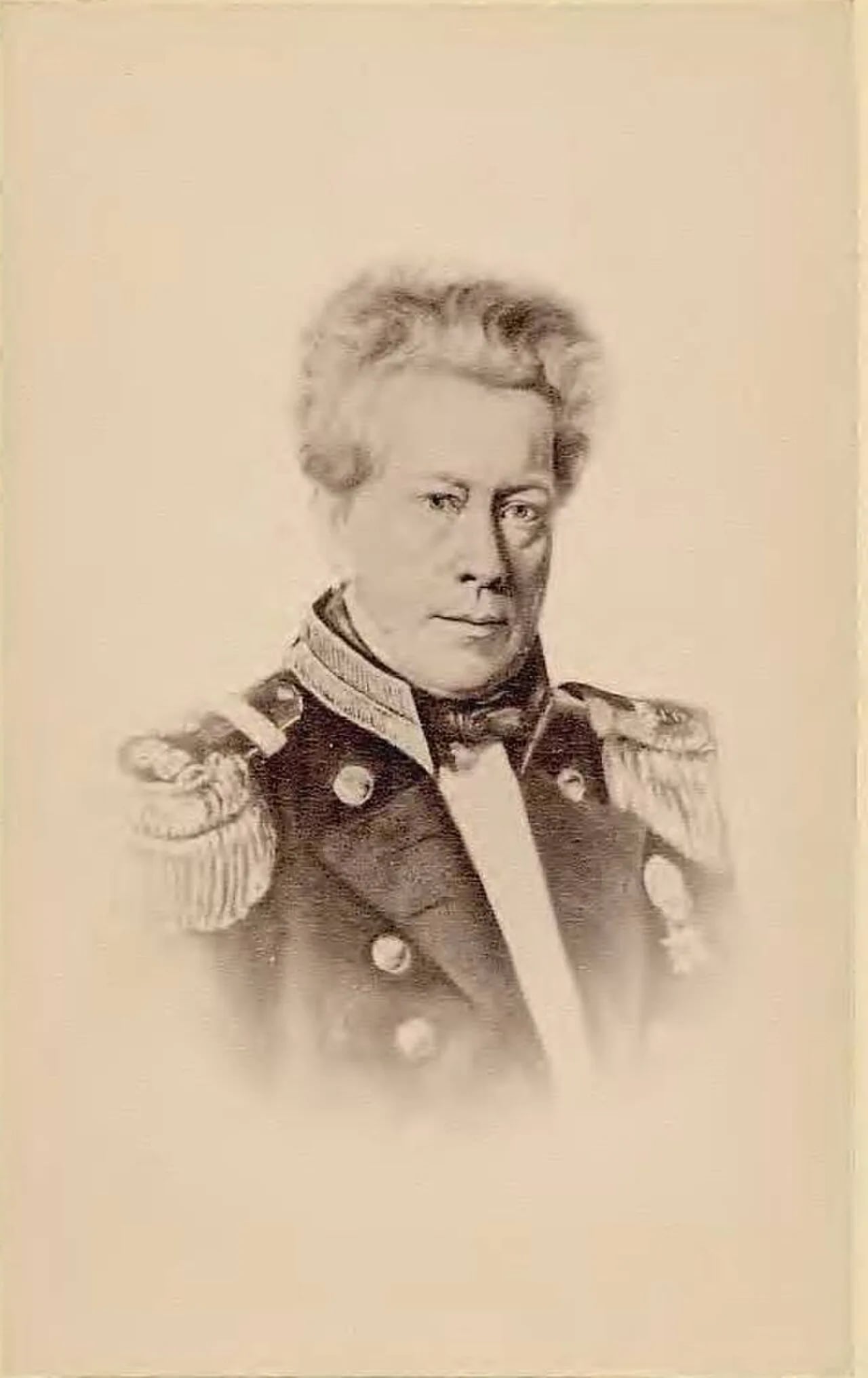 Portrait of Axel Erik von Sydow (1791–1857) – memorial page