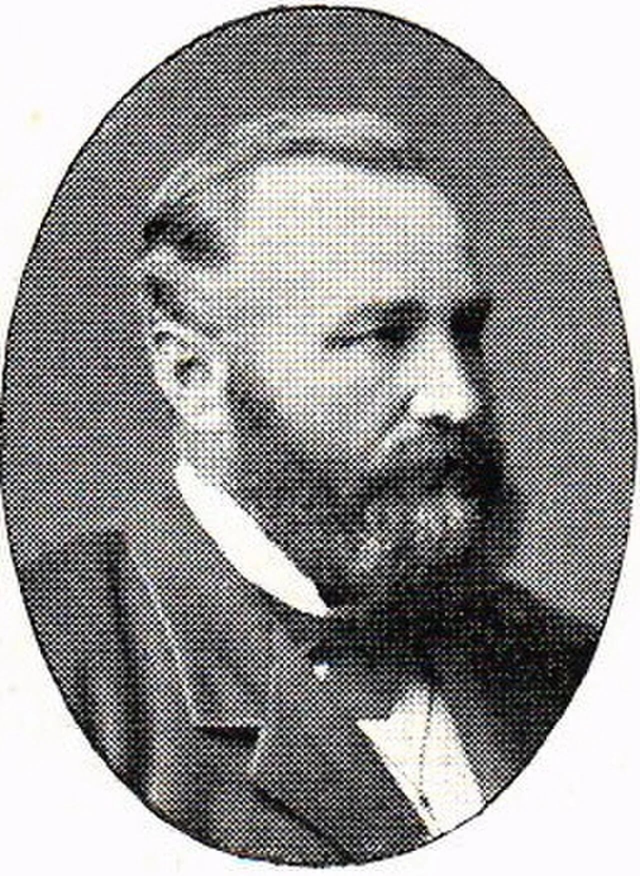 Porträt von Johannes Sällström (1830–1905) – Gedenkseite