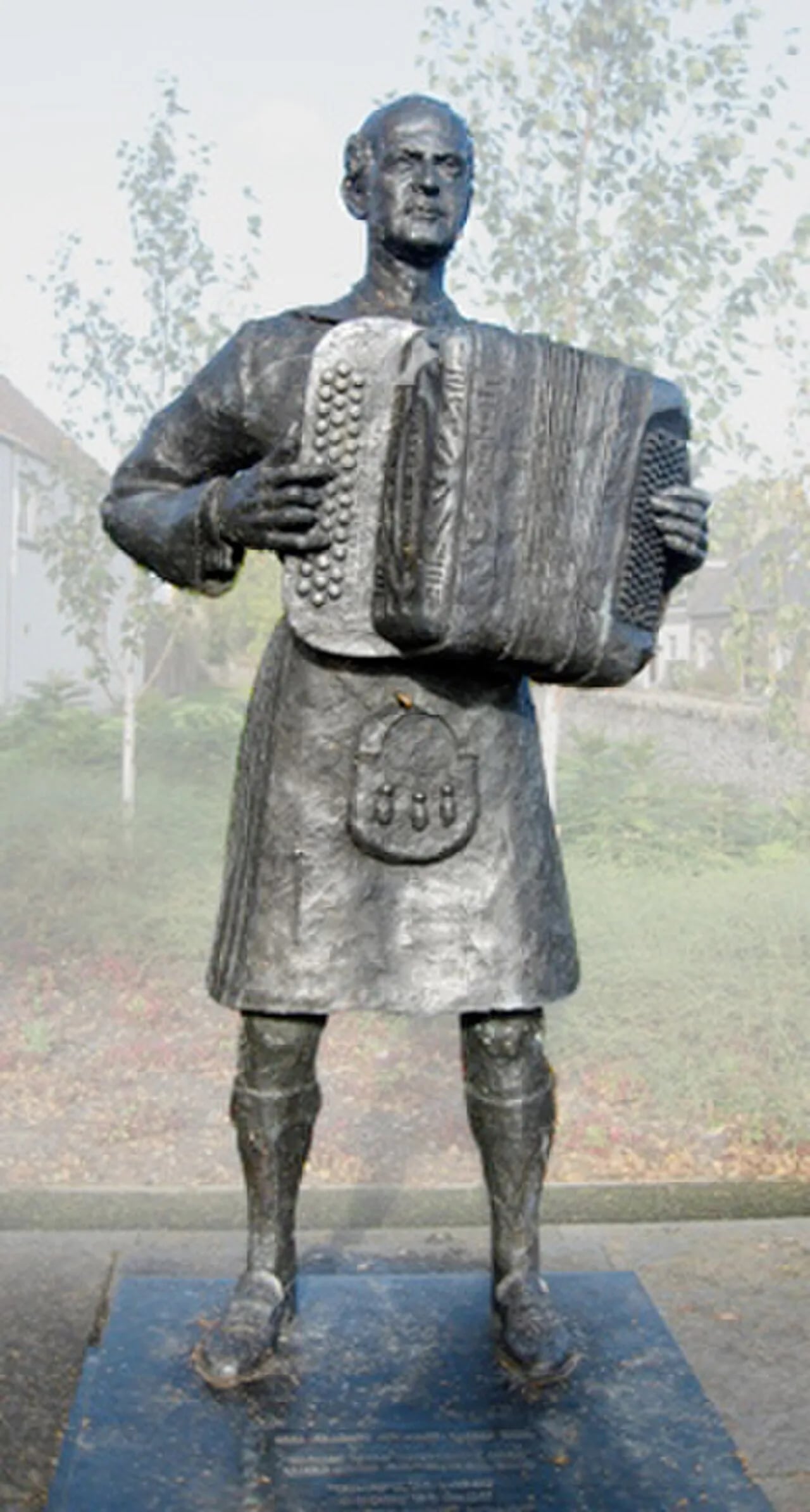 Porträt von Jimmy Shand (1908–2000) – Gedenkseite
