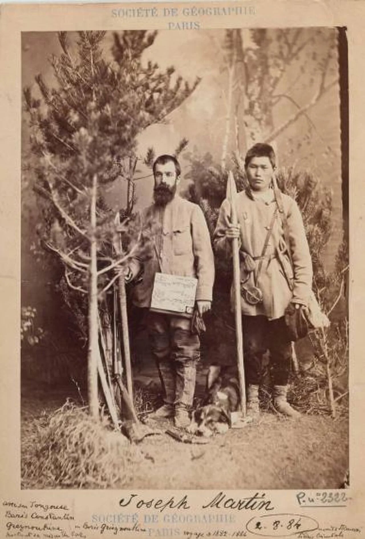 Porträt von Joseph Martin (1848–1892) – Gedenkseite