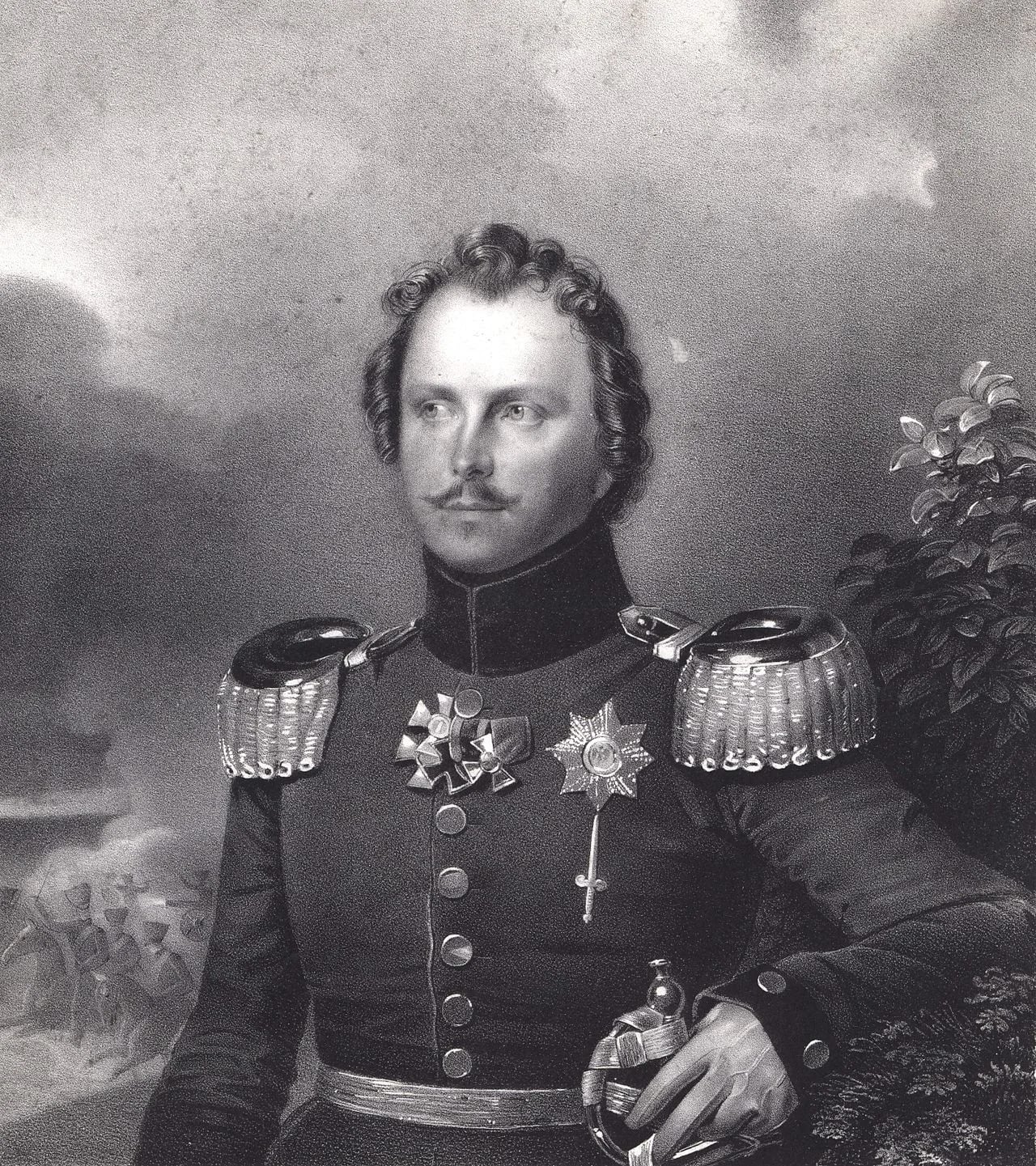 Porträt von Wilhelm von Preußen (1783–1851) – Gedenkseite