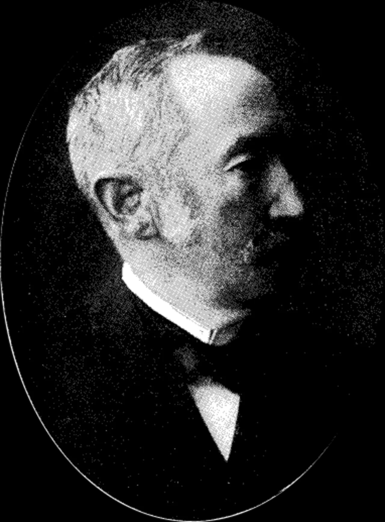 Porträt von Knut Fredrik Söderwall (1842–1924) – Gedenkseite