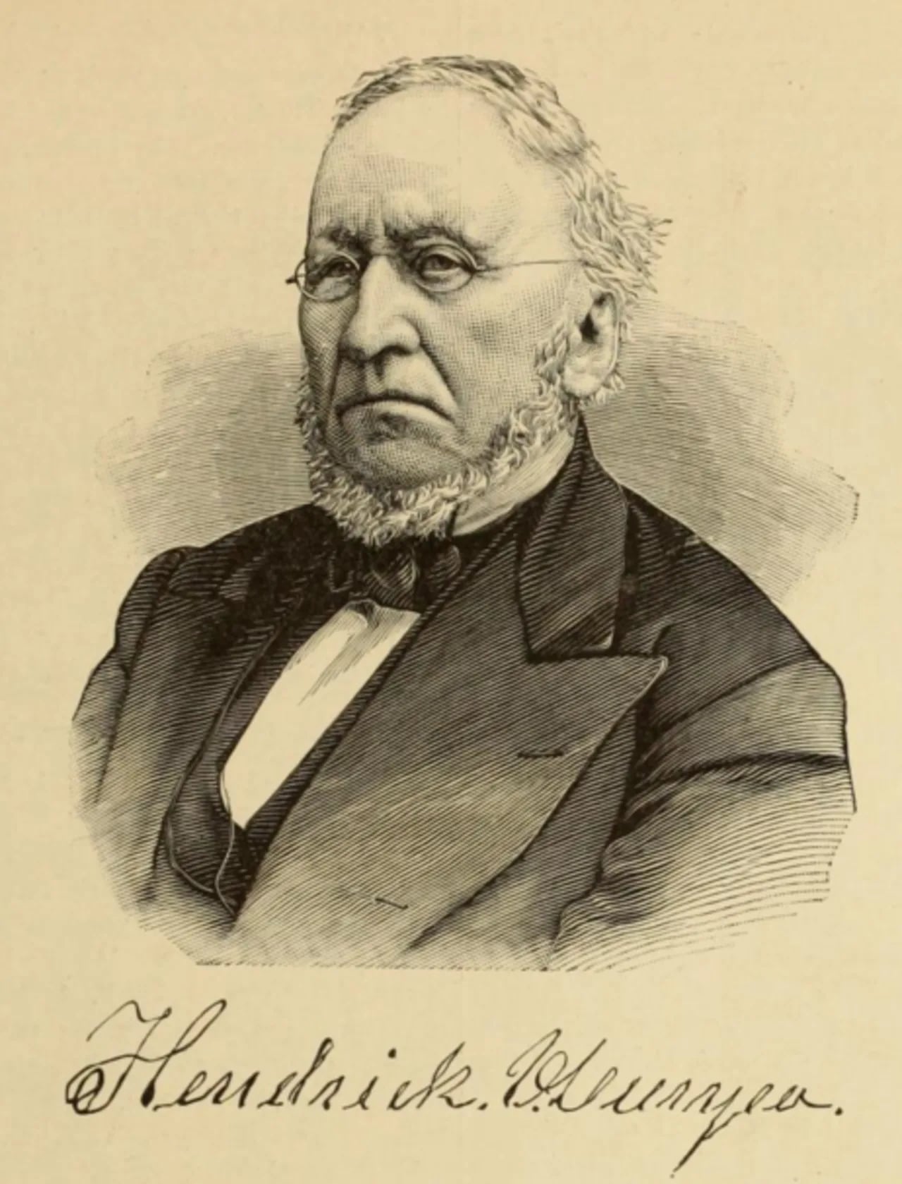 Portrait of Hendrick Vanderbilt Duryea (1799–1891) – memorial page