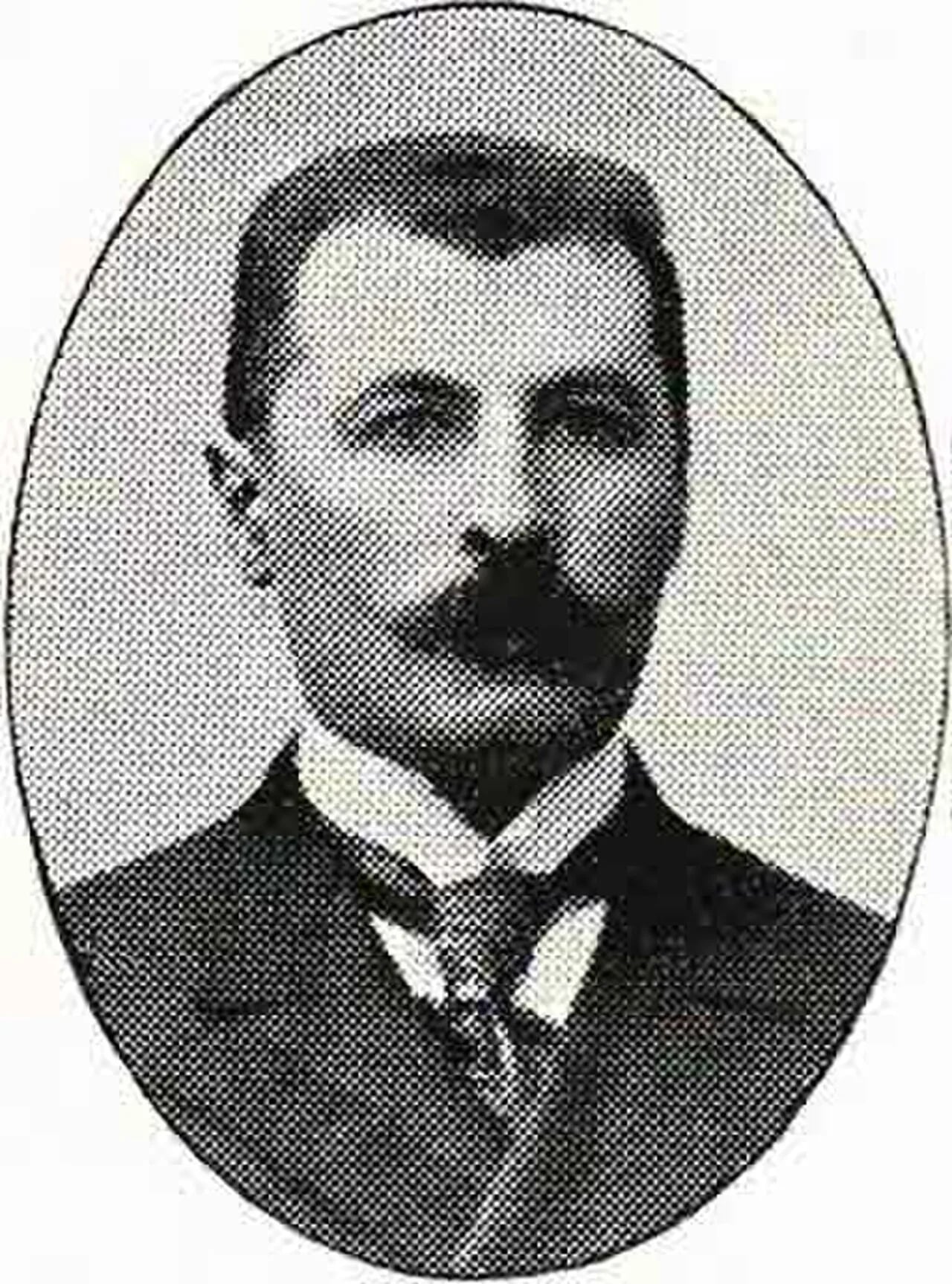 Porträt von Arvid Friedrich Taube von Odenkat (1853–1916) – Gedenkseite