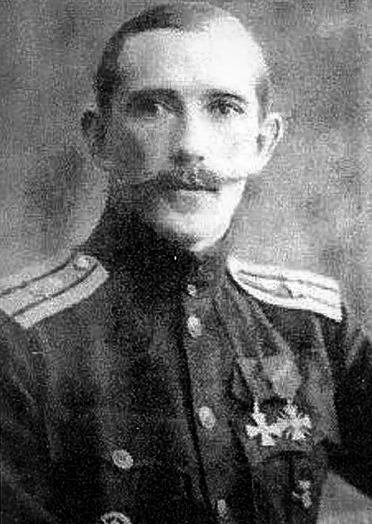 Porträt von Alexander Alexandrowitsch Kasakow (1889–1919) – Gedenkseite