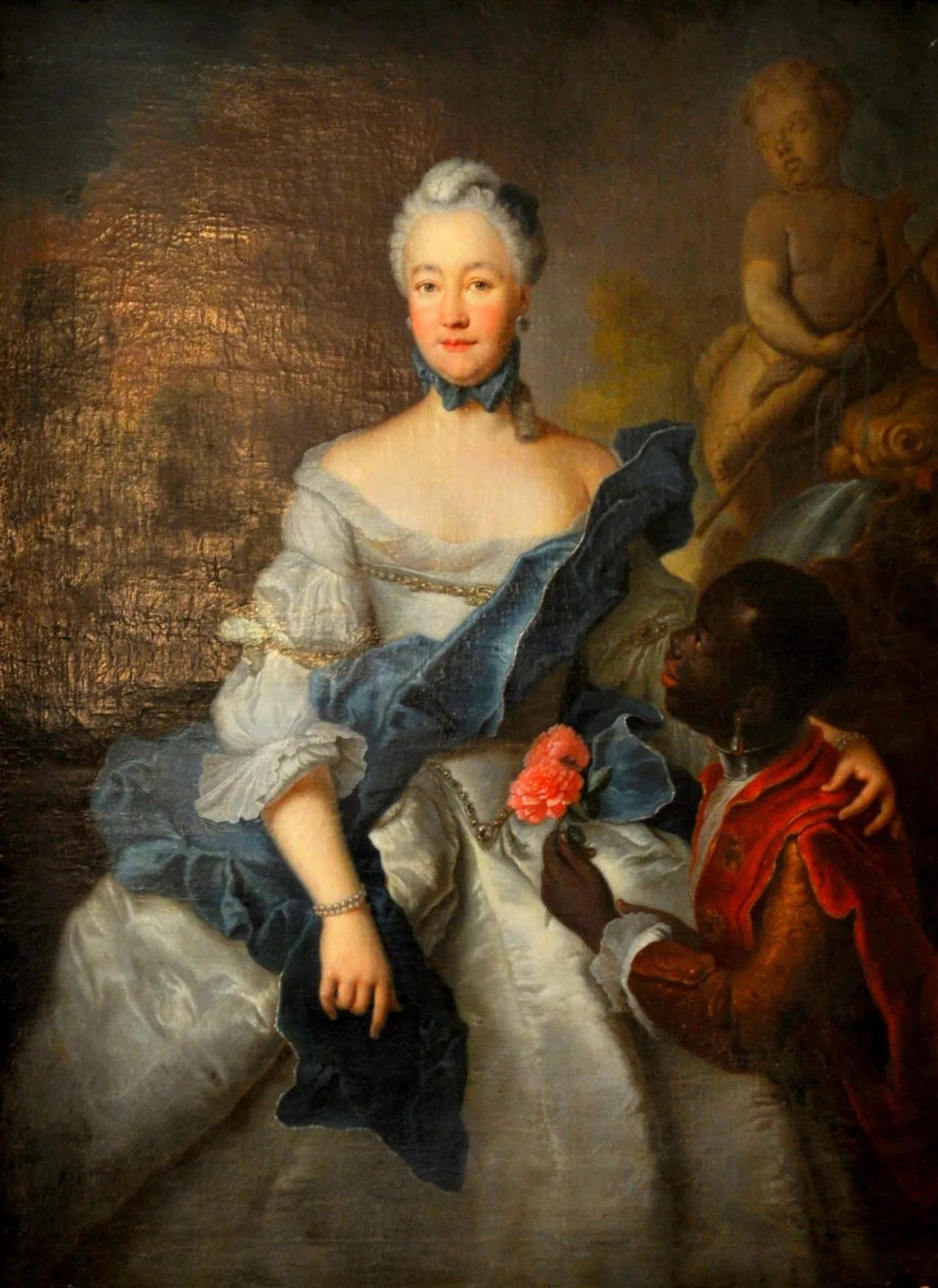Portrait of Karoline von Pfalz-Zweibrücken (1721–1774) – memorial page