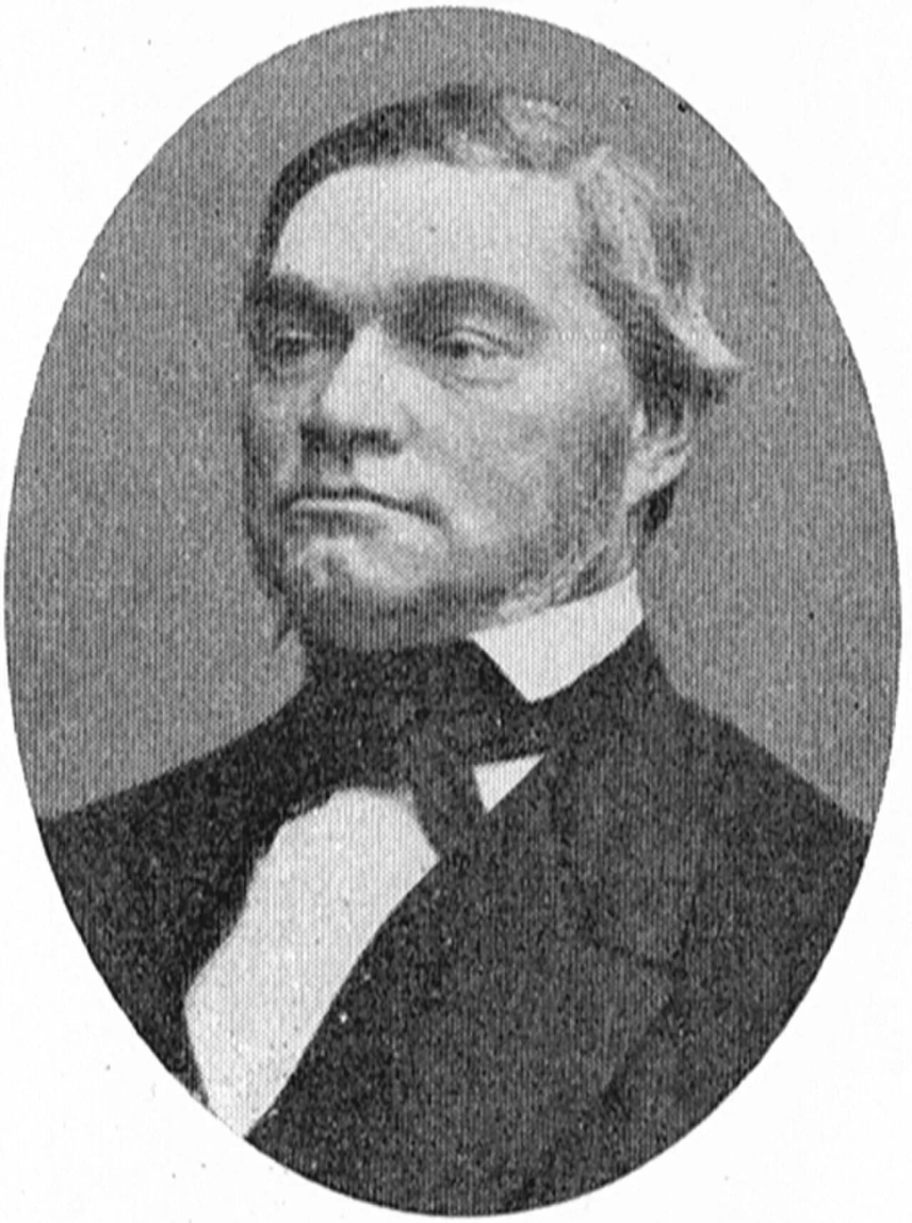 Portrait of Wilhelm Tham (1812–1873) – memorial page