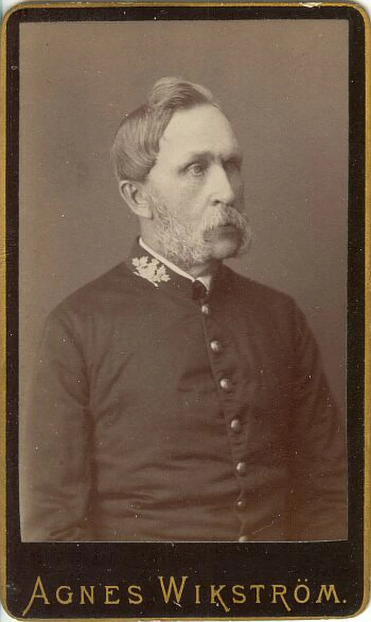 Porträt von Carl Ludvig Winblad von Walter (1828–1895) – Gedenkseite
