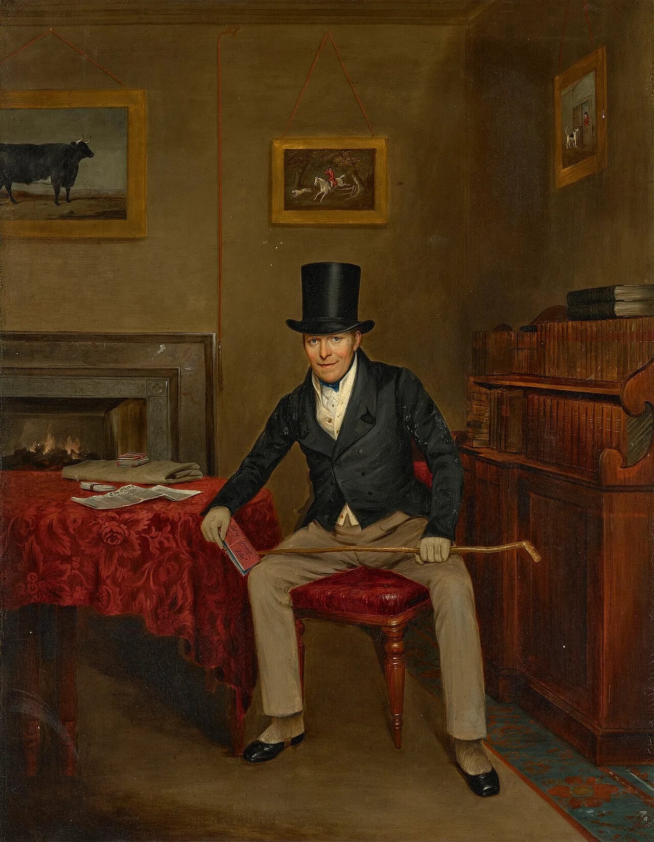 Portrait of Anthony Keith Falconer (1794–1844) – memorial page