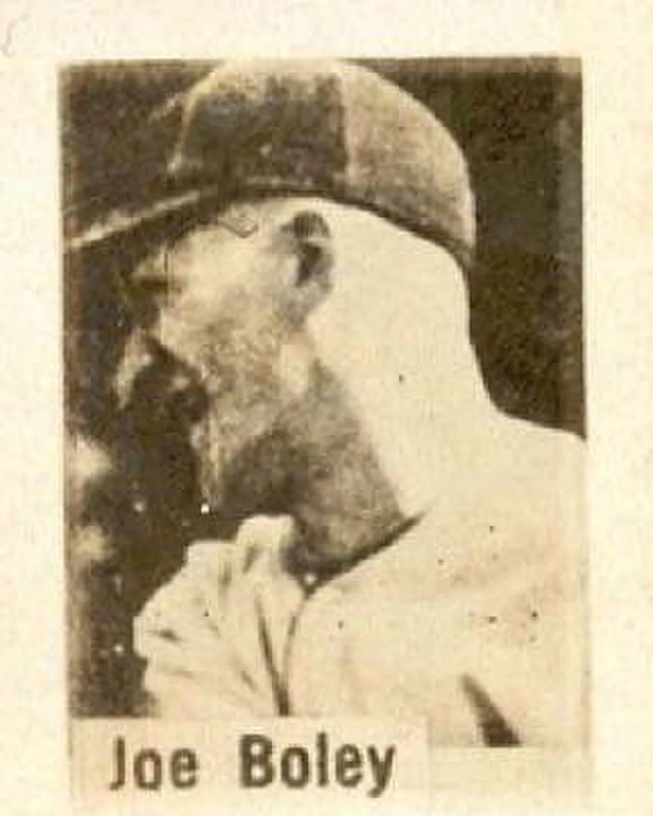 Porträt von Joe Boley (1896–1962) – Gedenkseite