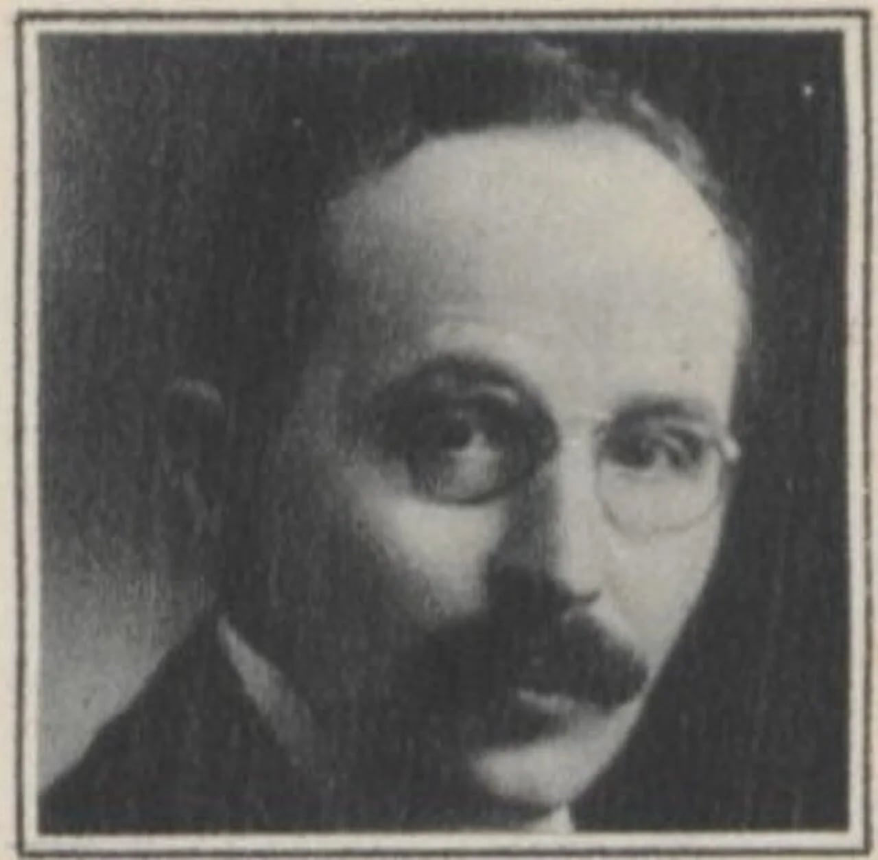 Porträt von René Goubau (1886–1976) – Gedenkseite