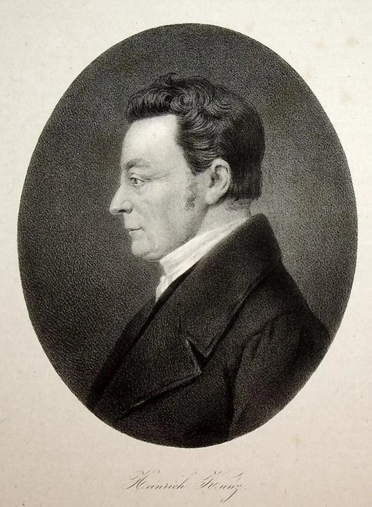 Porträt von Heinrich Kunz (1793–1859) – Gedenkseite
