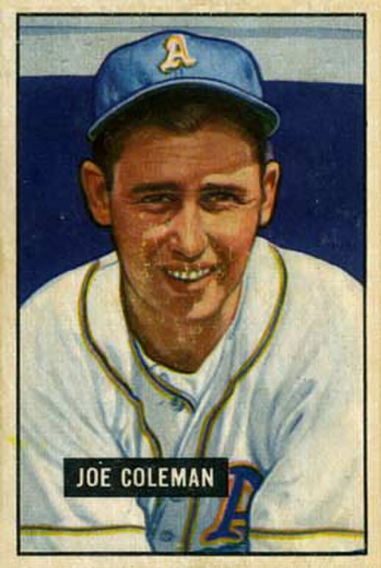Porträt von Joe Coleman (1922–1997) – Gedenkseite