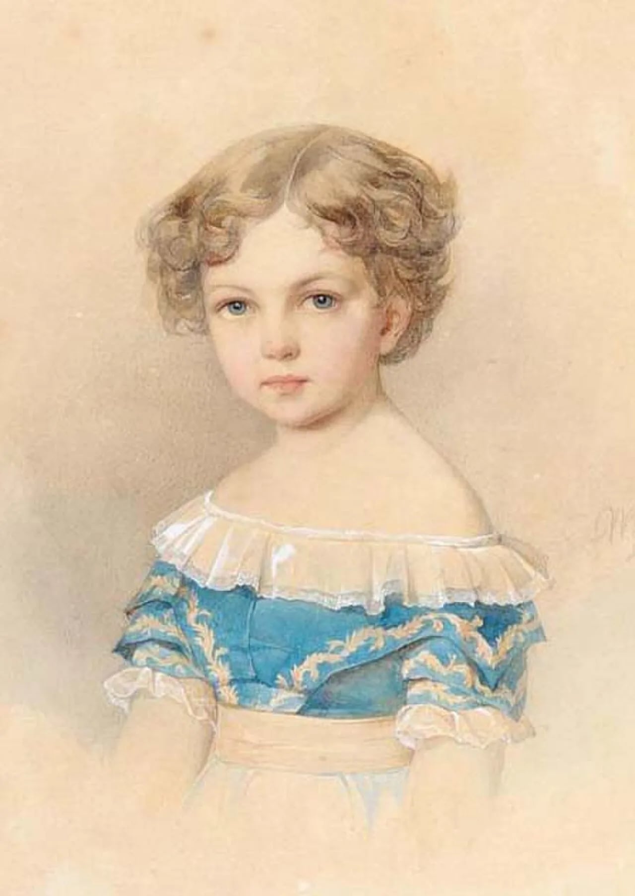 Portrait of Alexandra Alexandrowna von Russland (1842–1849) – memorial page