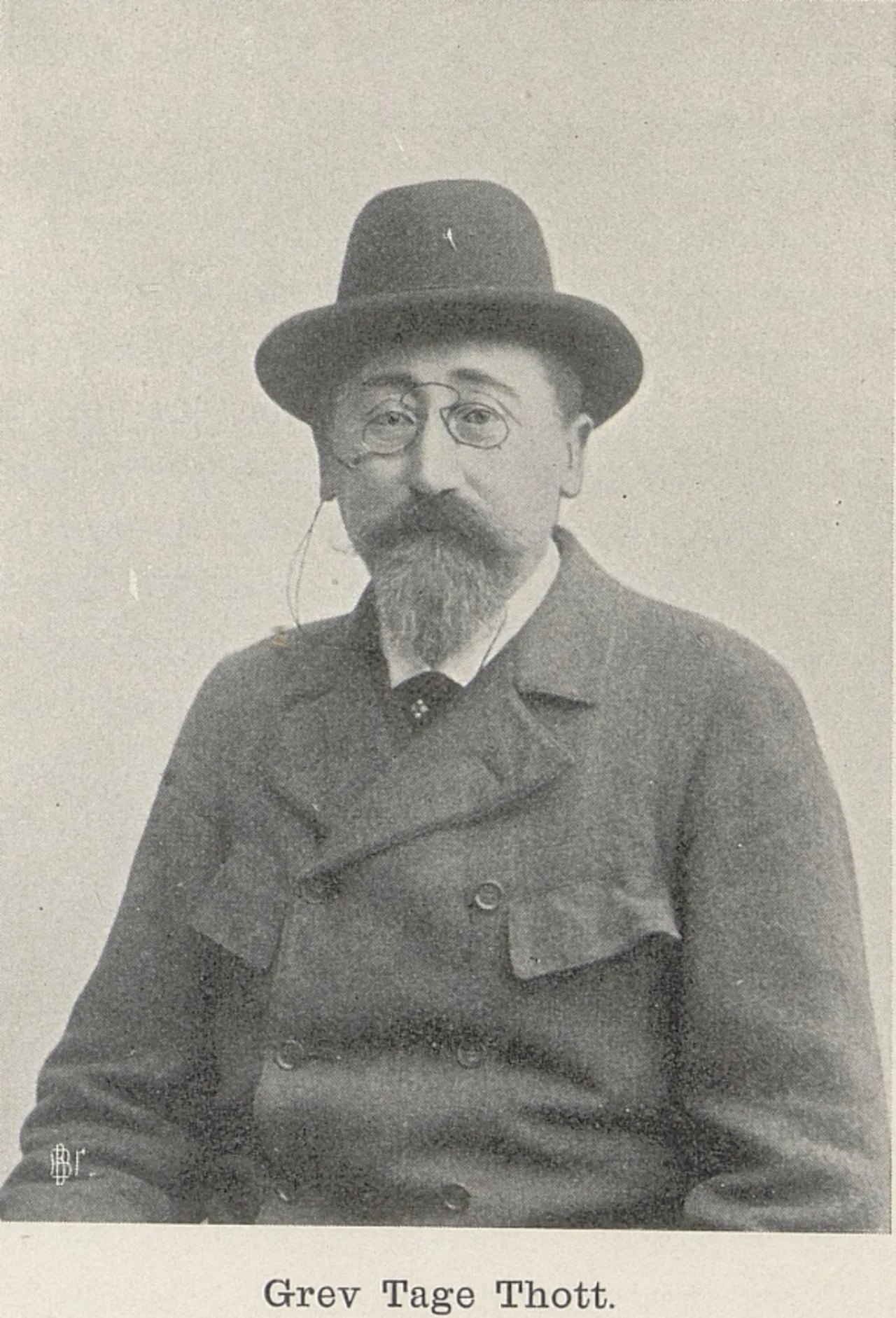 Porträt von Tage Thott (1852–1921) – Gedenkseite