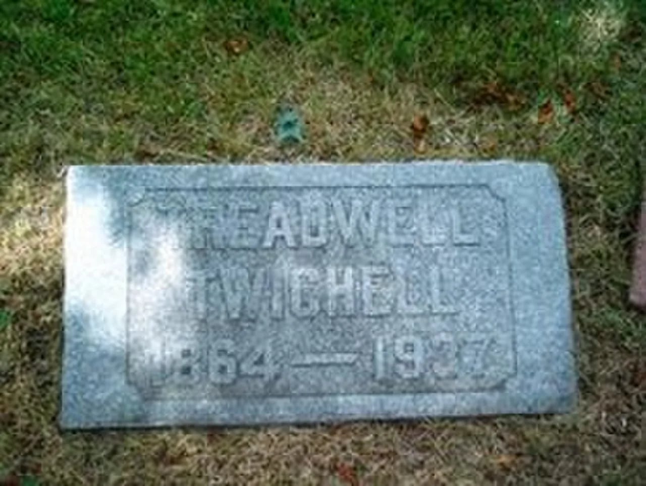 Porträt von Treadwell Twichell (1864–1937) – Gedenkseite