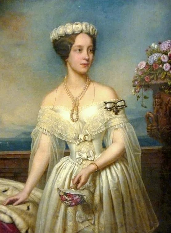 Portrait of Herzogin Luise, Fürstin zu Windisch-Graetz (1824–1859) – memorial page