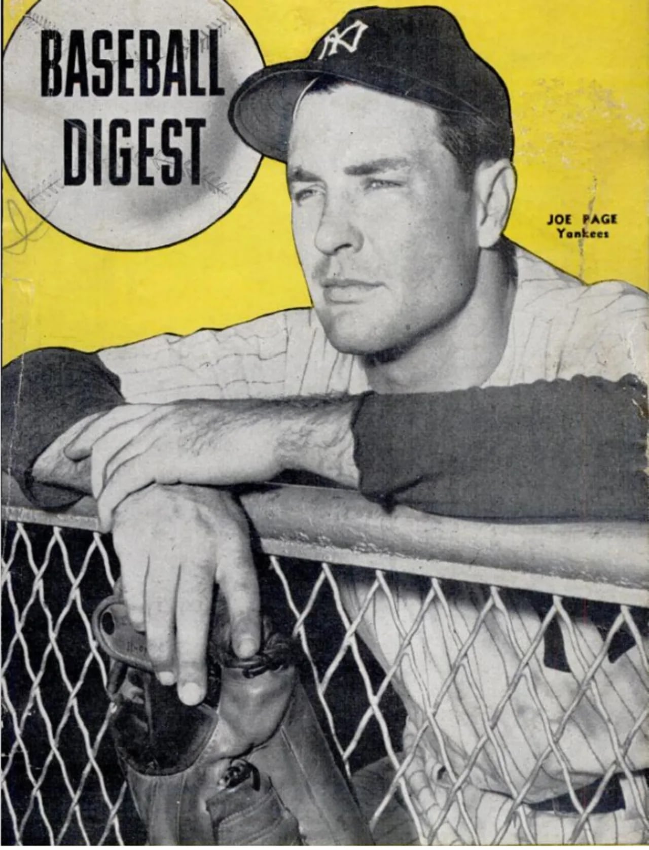 Porträt von Joe Page (1917–1980) – Gedenkseite