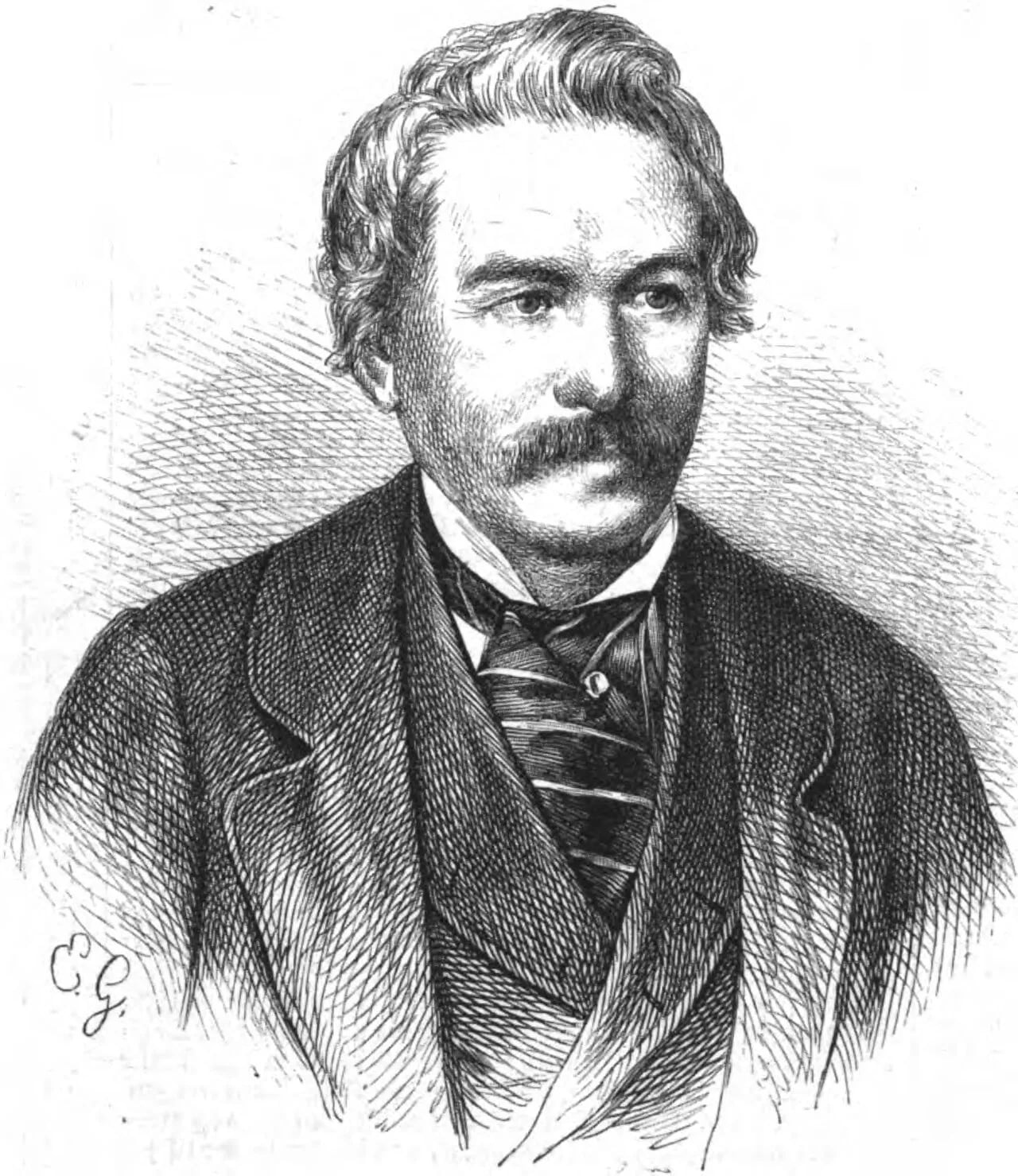 Porträt von Robert Hermann Schomburgk (1804–1865) – Gedenkseite