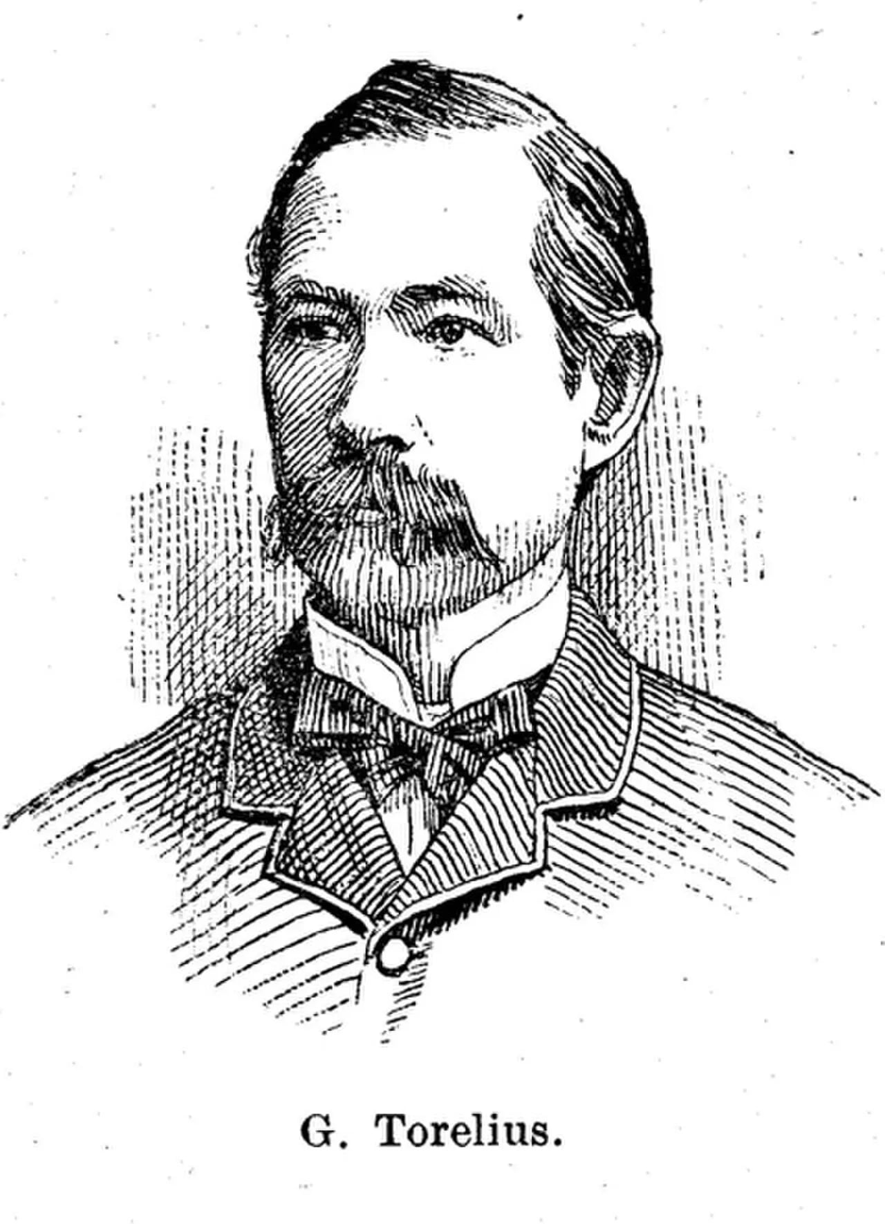 Porträt von Gustaf Torelius (1847–1924) – Gedenkseite