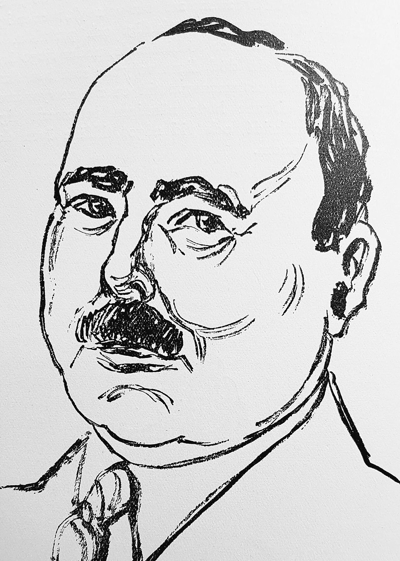 Porträt von Joel Mossberg (1870–1943) – Gedenkseite