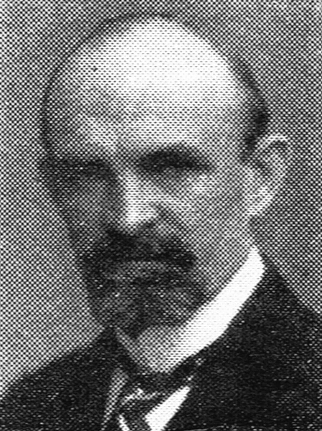 Porträt von Carl Fredrik Tranchell (1877–1979) – Gedenkseite