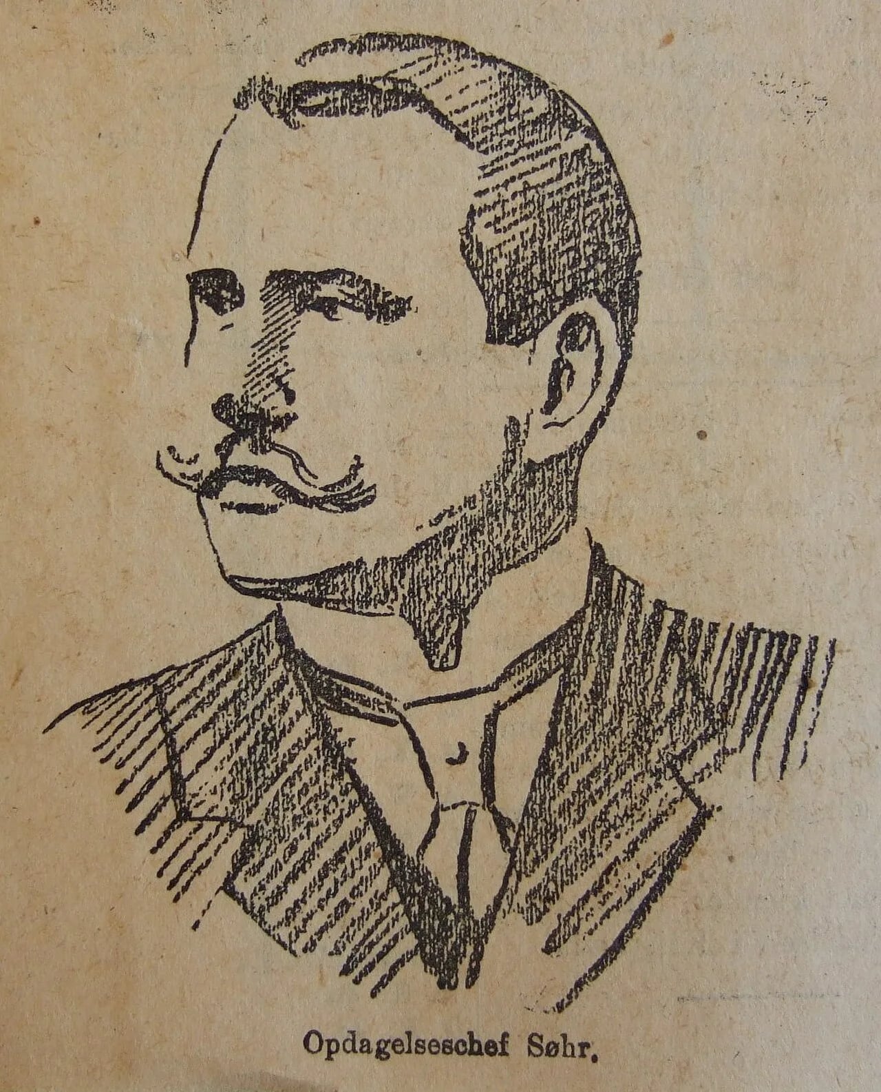 Portrait of Johan Søhr (1867–1949) – memorial page