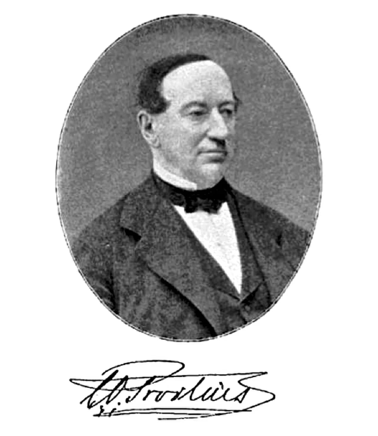 Porträt von Carl Oscar Troilius (1813–1899) – Gedenkseite