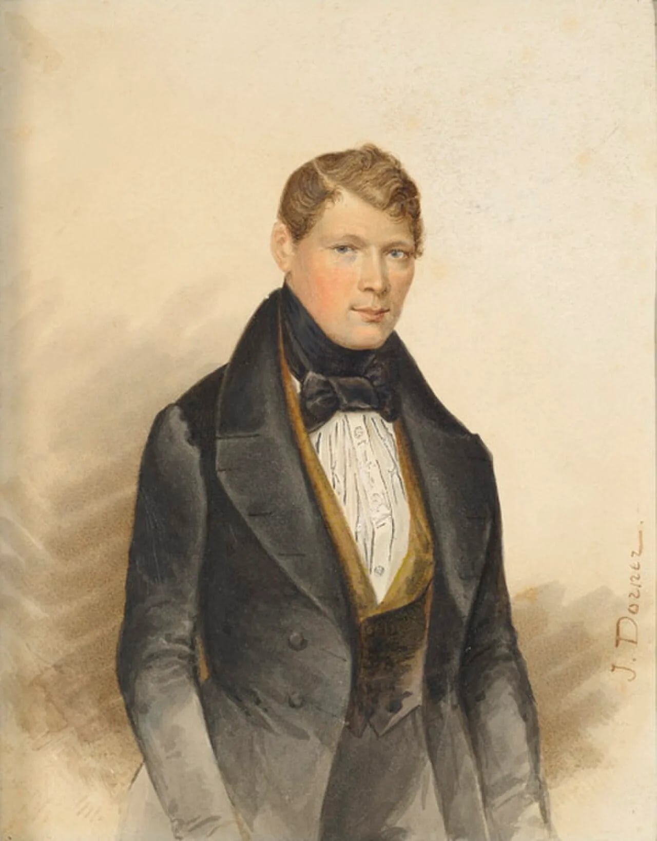 Porträt von Johann Konrad Dorner (1809–1866) – Gedenkseite