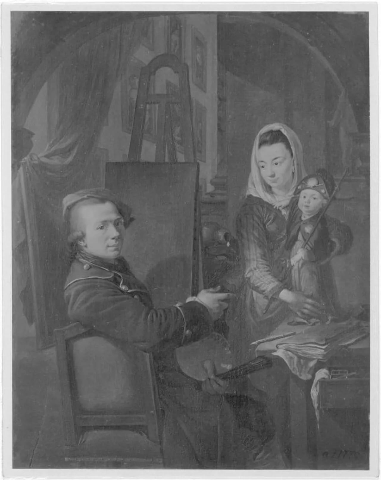 Porträt von Johann Jakob Dorner der Ältere (1741–1813) – Gedenkseite